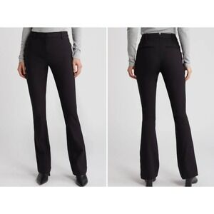 Rag & Bone Donna Flare Pants High Rise Trouser Black 14